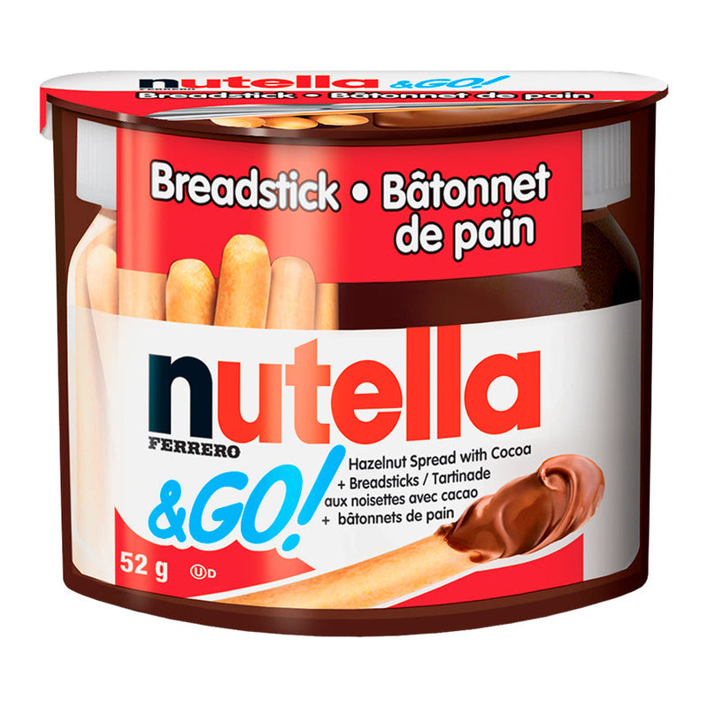 Nutella & Go! Breadsticks with Hazelnut Cocoa Spread, 52 g