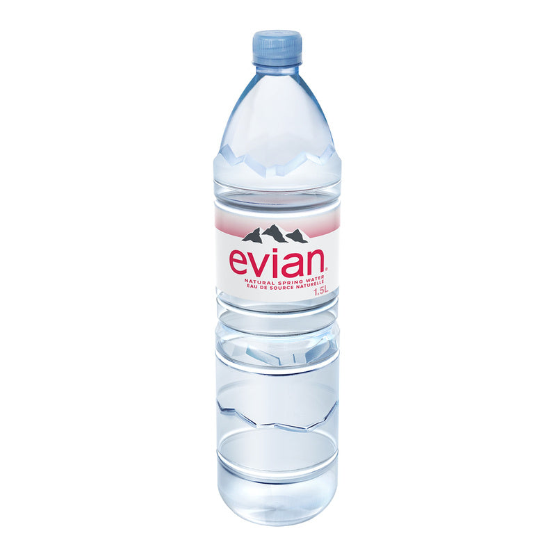 Evian Natural Spring Water, 1.5 L