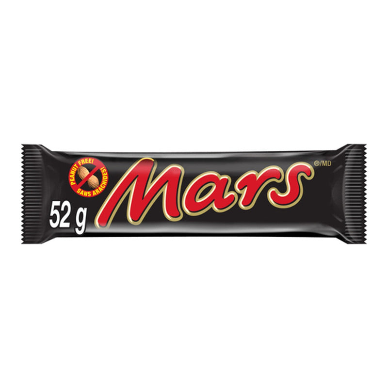 Mars Chocolate Bar, 52 g