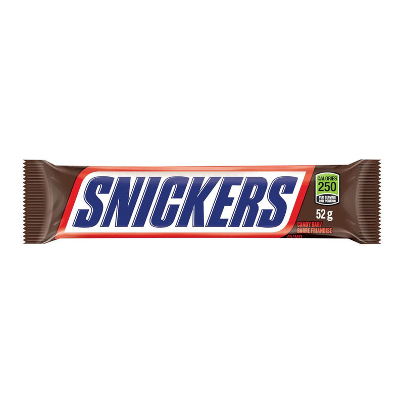 Snickers Chocolate Bar, 52 g