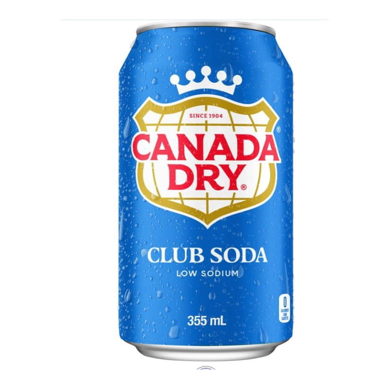Canada Dry Club Soda, 355 mL
