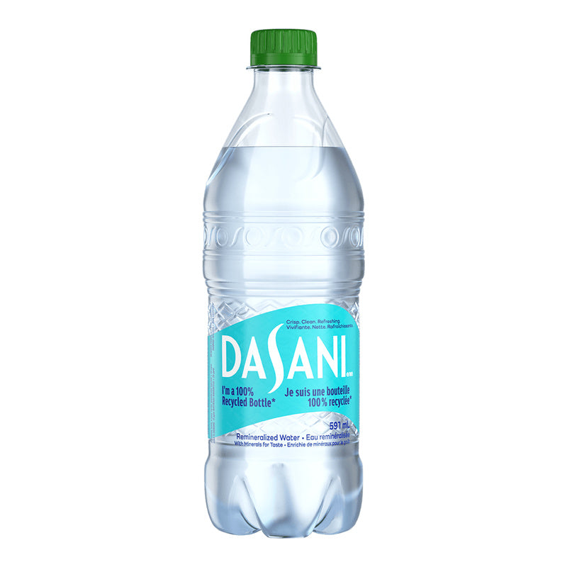 Dasani Remineralized Water, 591 mL