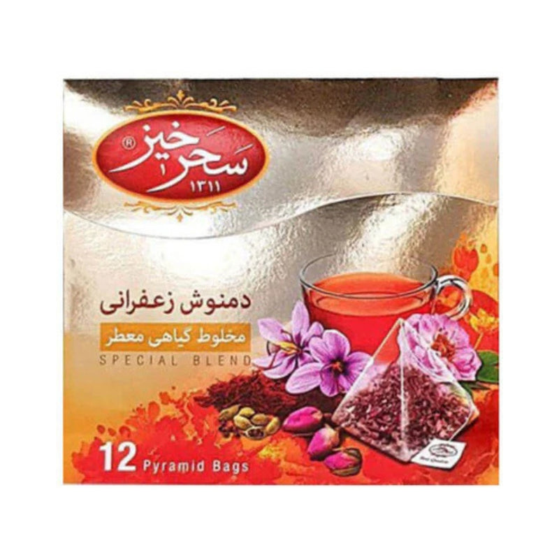 Saharkhiz Saffron Infusion – 12 × 2 g