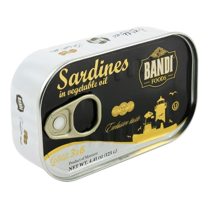 Bandi Sardines in Vegetable Oil – 125 g