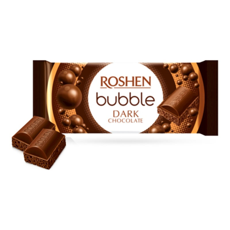 Roshen Aerated Dark Chocolate – 80 g