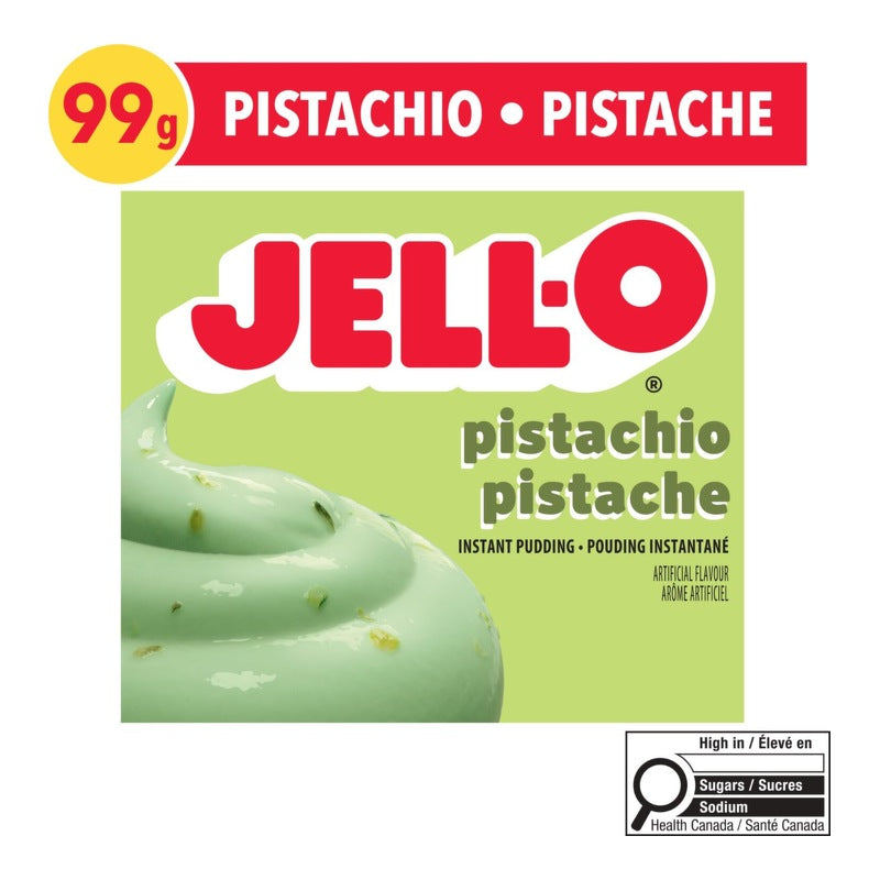 Jell-O Pistachio Dessert Mix – 99 g