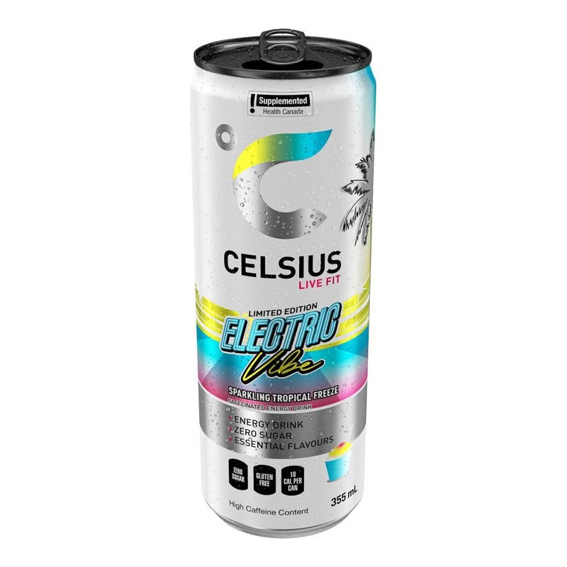Celsius Electric Vibe Energy Drink – 355 mL