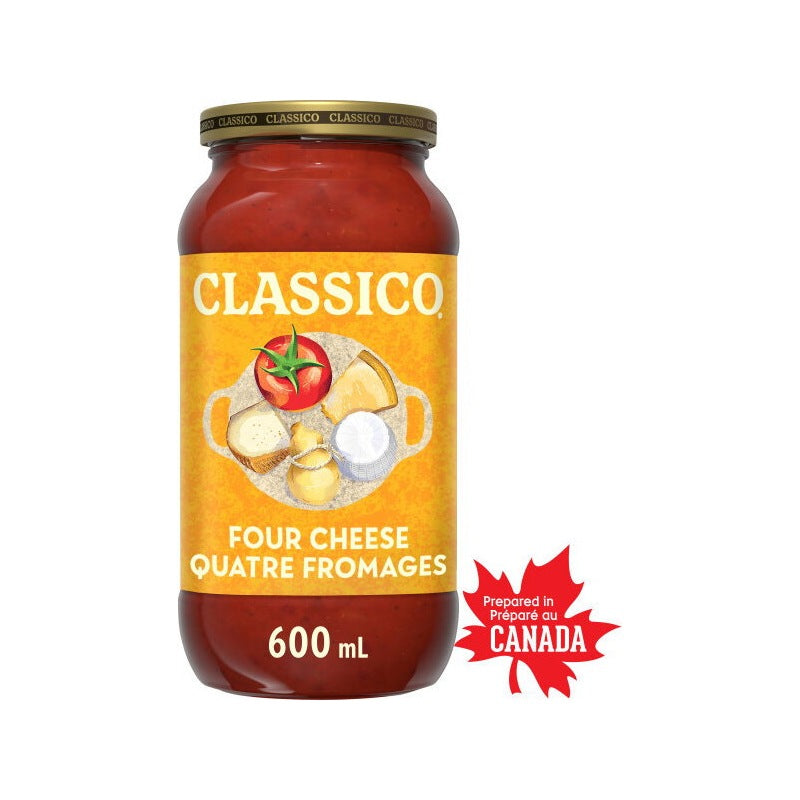 Classico Four Cheese Pasta Sauce — 600 mL