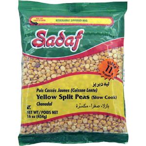 Sadaf Yellow Split Peas (Lappeh) — 454 g