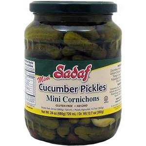 Sadaf Mini Cucumber Pickles — 680 g
