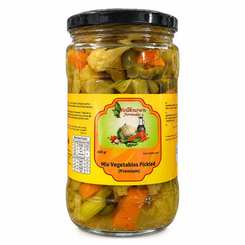 Wellknown Mix Vegetables Pickled (Premium) 660 gr
