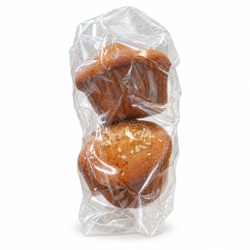 Cake Yazdi — two pieces in clear bag