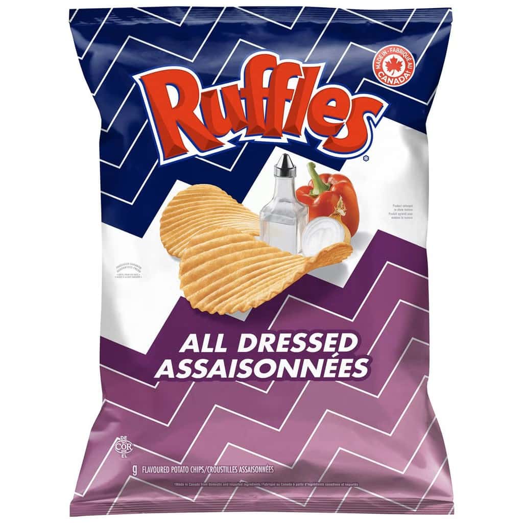 Ruffles All Dressed Potato Chips – 200 g